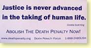 Abolish the Death Penalty